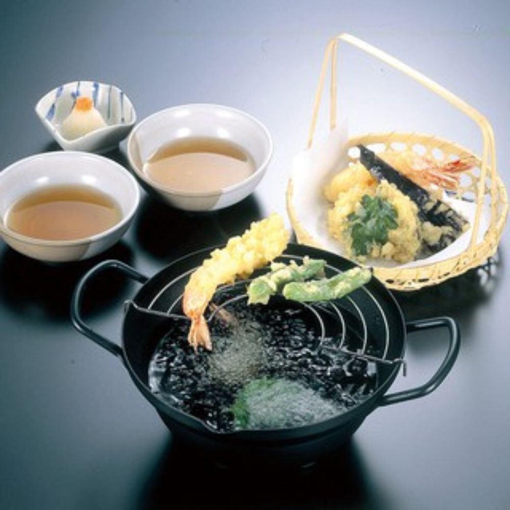 炸鍋 | 連濾油架 | 窄鍋底 | GOTO KOGYO | 日本製 | 64-06105